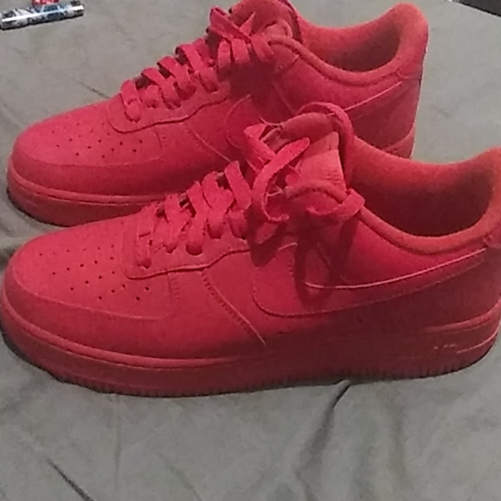 Red Air Force Ones